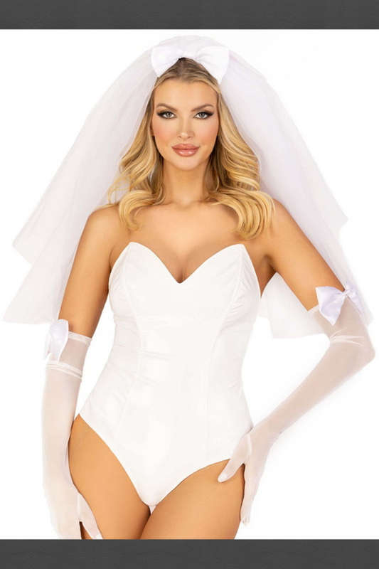 Tiered Bridal Veil Costume Accessory