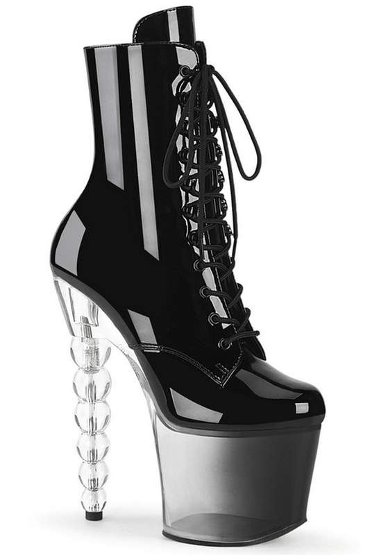 7" Stacked Heel Ankle Boot