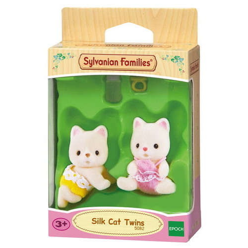 Sylvanian Families - Silk Cat Twins - New