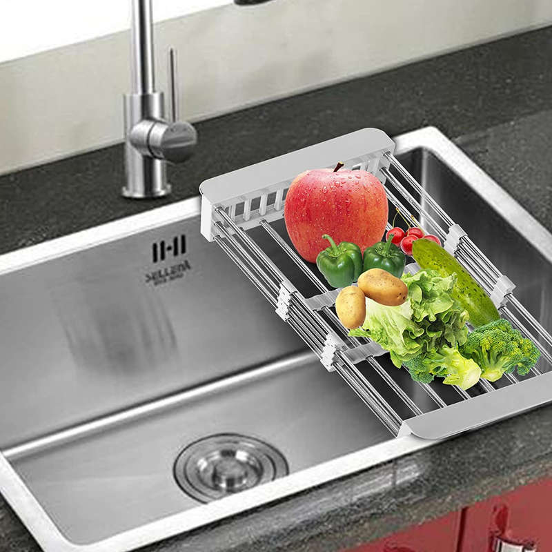 Multifunctional drain rack