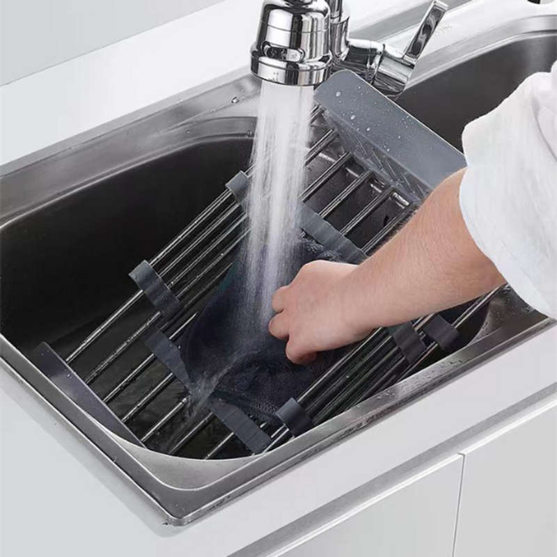 Multifunctional drain rack