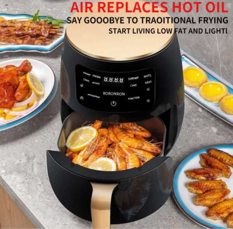 Silver crest 6L Air Fryer Smart Touch Screen LED Display 2400W