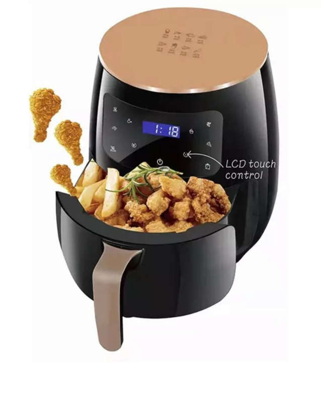 Silver crest 6L Air Fryer Smart Touch Screen LED Display 2400W