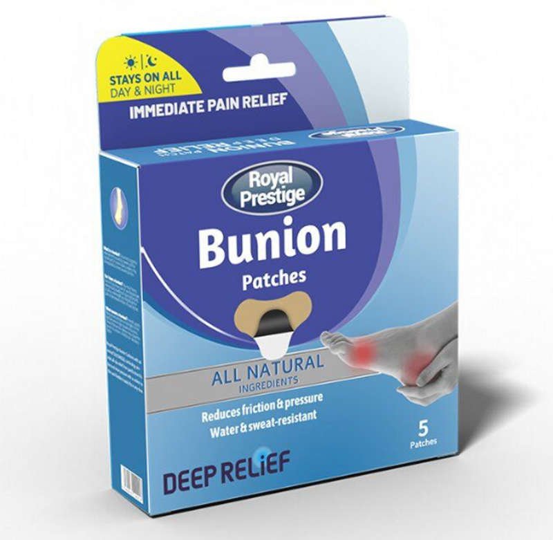 Set of 2 Afri-Deep Relief Bunion Patches