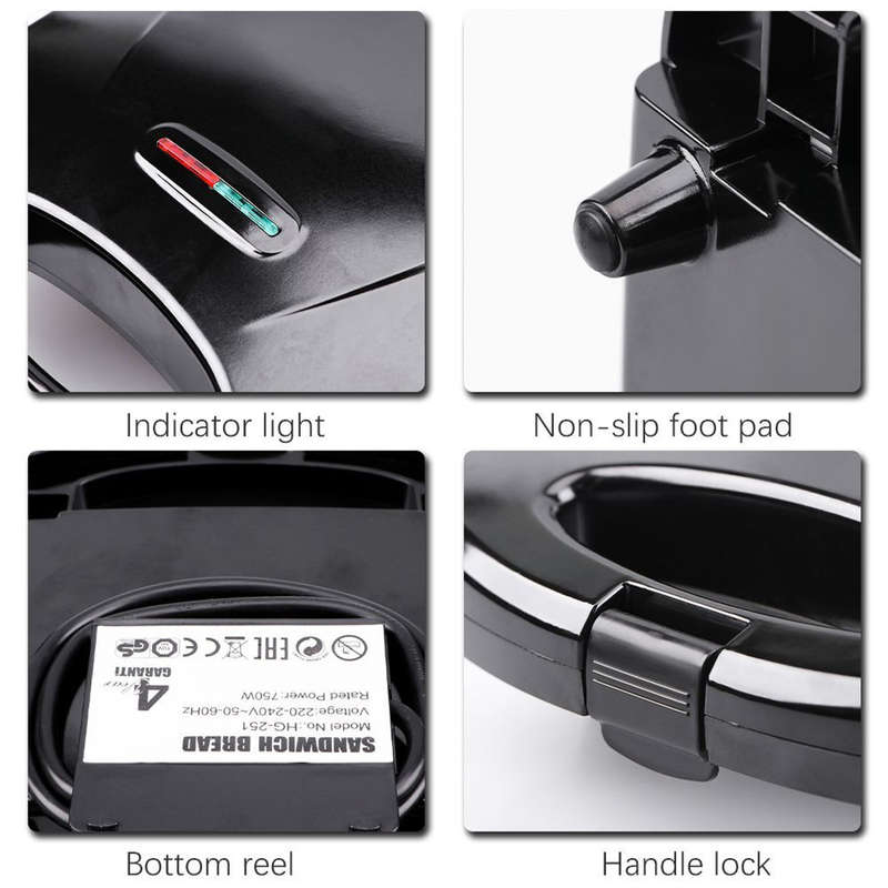 Smiley Face Electric Sandwich Maker