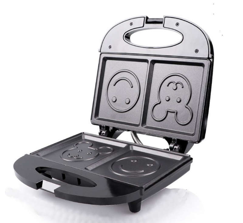 Smiley Face Electric Sandwich Maker