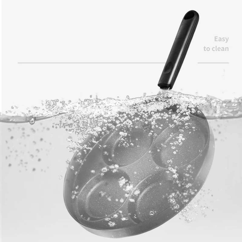 4 Hole Design Non Stick Frying Pan