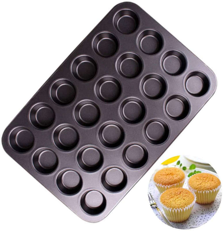 Non-Stick 24-Hole Cupcake Baking Pan