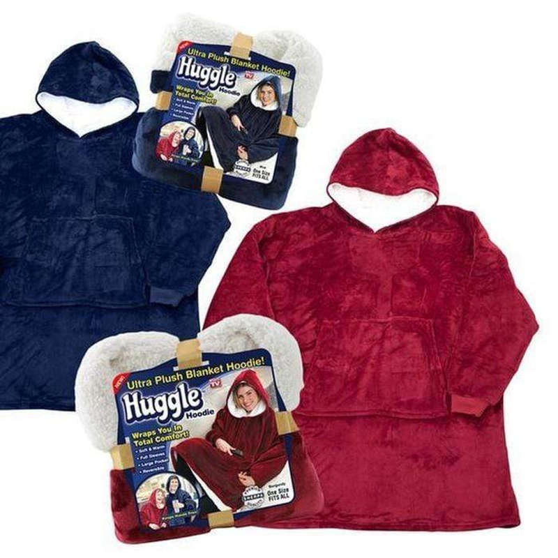 Huggle Hoodie Blanket / Red