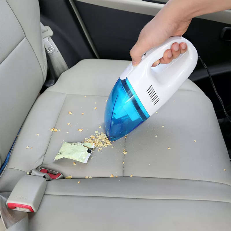 Mini 12V High-Power Portable Handheld Car Vacuum Cleaner [ Random Colours ]