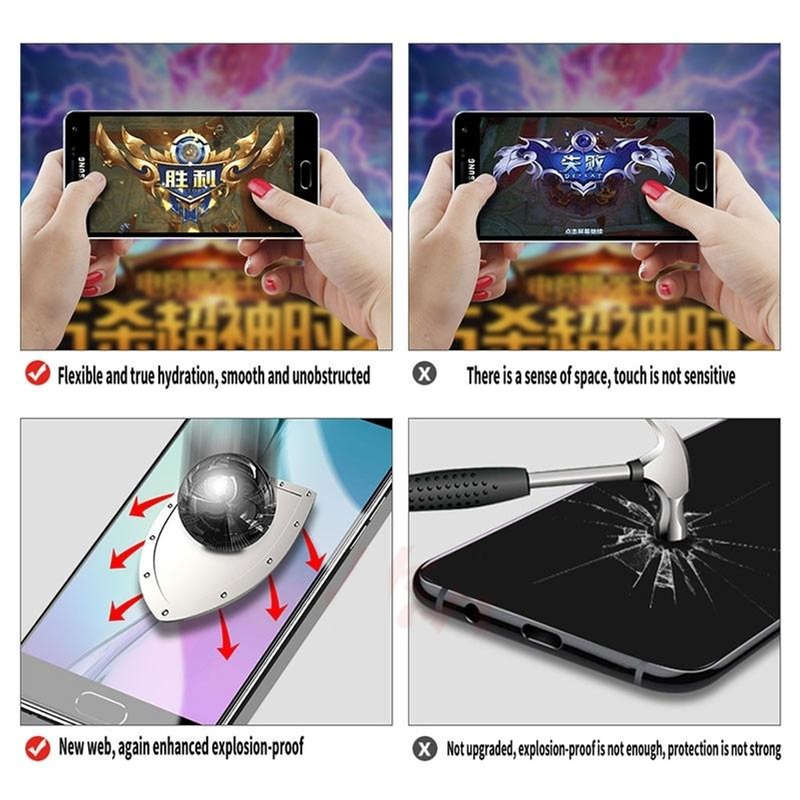 Pack of 2 hydrogel screen protector for Samsung Z Flip 4 and 5