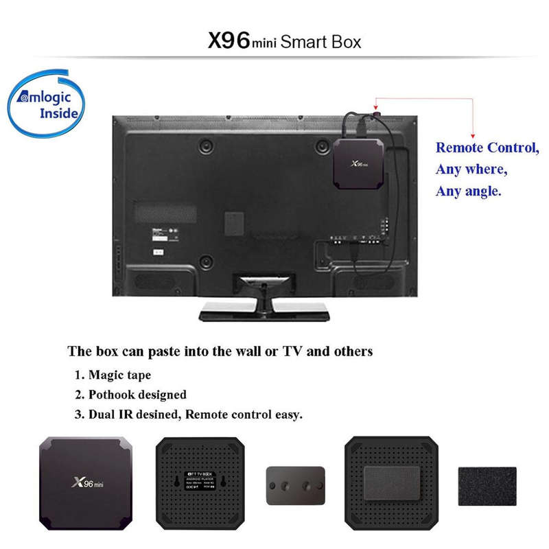X96 mini 4K*2K UHD Output Smart TV BOX Player
