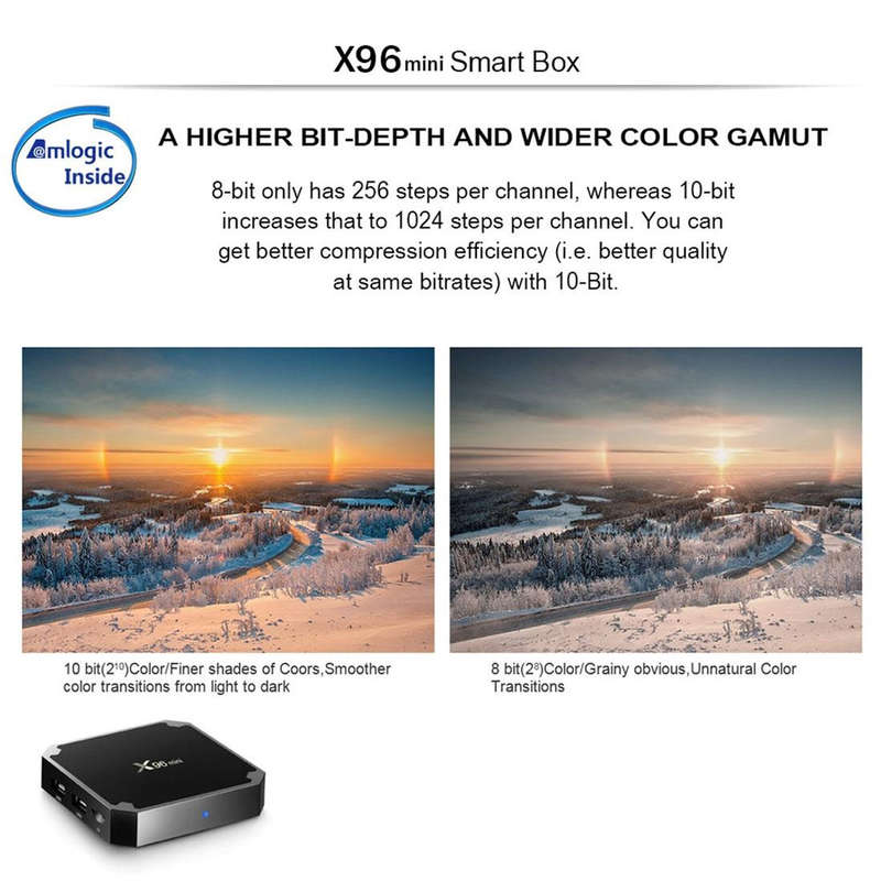 X96 mini 4K*2K UHD Output Smart TV BOX Player
