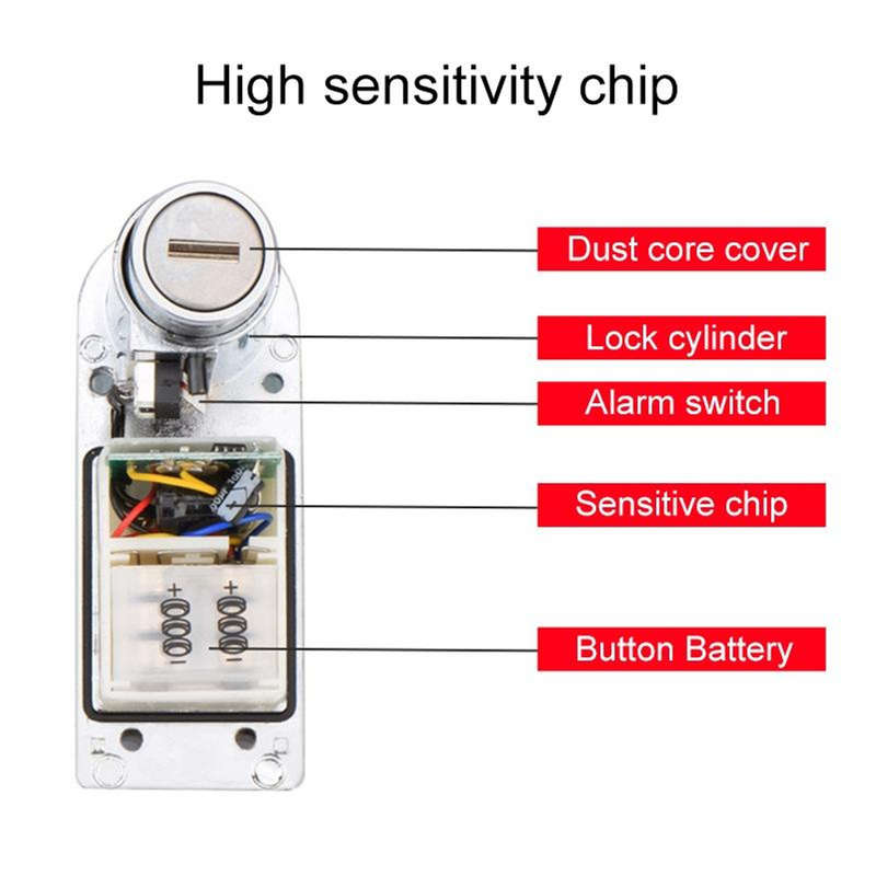 Crazy R1 Start! Alarm Brake Disc Lock 110dB - Waterproof