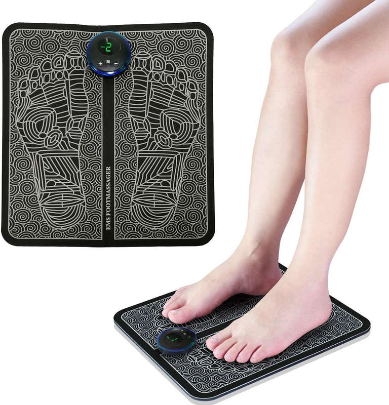 EMS Electrical Muscle Stimulation Foot Massager Pad Muscle Stimulator