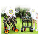 Foldable Adventurer Wagon Cart [Small: L 52*76cmXH 55cm]