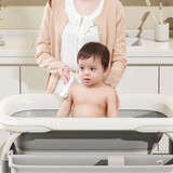 2 In 1 Baby Bathtub & Diaper Charging Table