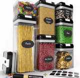7 Piece Easy Lock Food Storage Containers