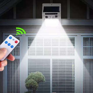 Solar Motion Sensor Light with Alarm