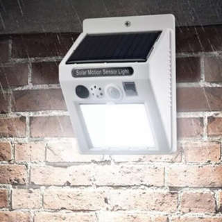 Solar Motion Sensor Light with Alarm