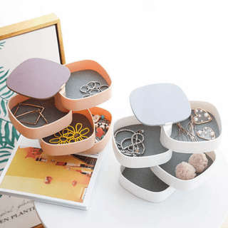 Rotating Jewellery Organizer - 4 Tier