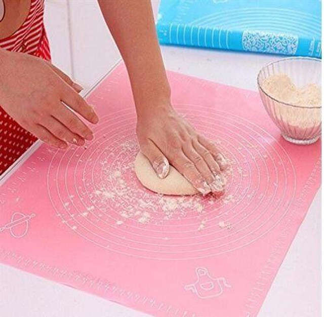 Non-Stick Silicone Baking Mat with Measurements - 50x40cm