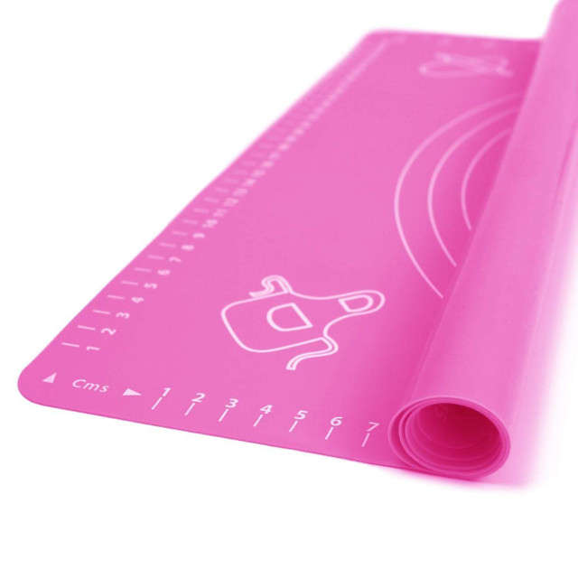 Non-Stick Silicone Baking Mat with Measurements - 50x40cm