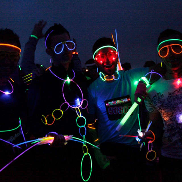 Glow Stick Glasses & Alice Band Party Bundle - 20 Pack