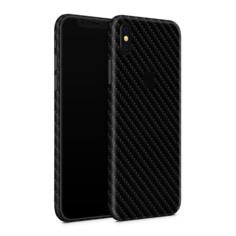 iPhone XS Max Skin (Black Carbon)