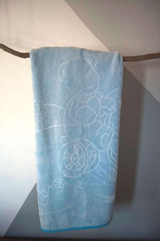 Blankets - Sesli Mink Embossed Baby Blanket - Beige
