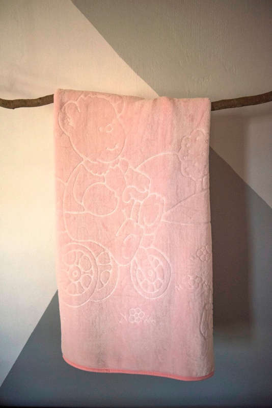 Blankets - Sesli Mink Embossed Baby Blanket - Beige