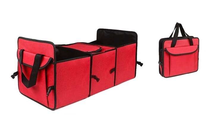 40% off on Trunk Guru Pack of 2 Collapsible Trunk Organizer With Cooler Bag  - home & garden - Categories | OneDayOnly.co.za