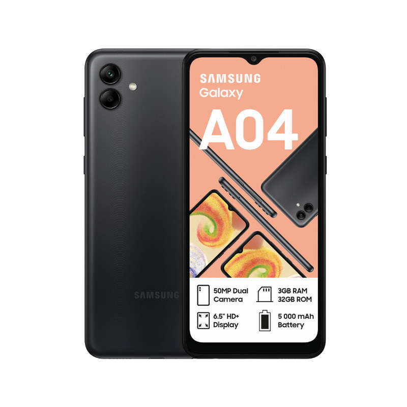 SAMSUNG Galaxy A04 (Dual SIM) Vodacom Network Locked