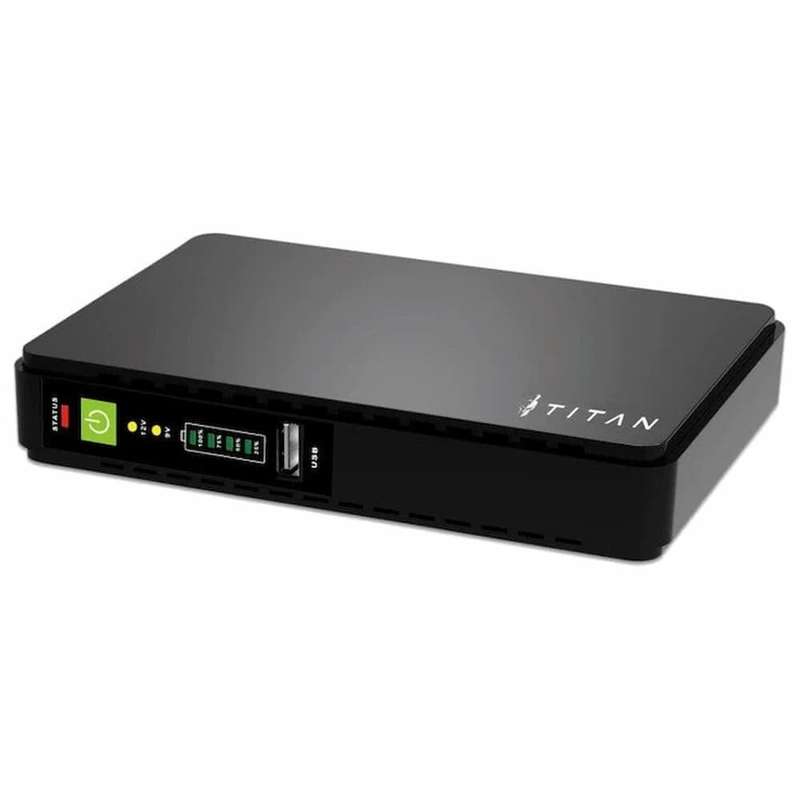 TITAN Elecstor 30W 37Wh 10000mAh Mini DC UPS