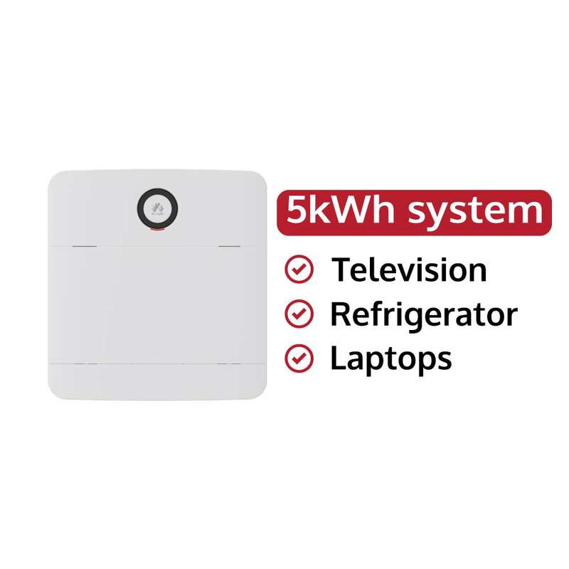 HUAWEI iSite Power-M ESS Back Up Power System - 5KW Inverter + 5KWh Battery (With Full Installation)