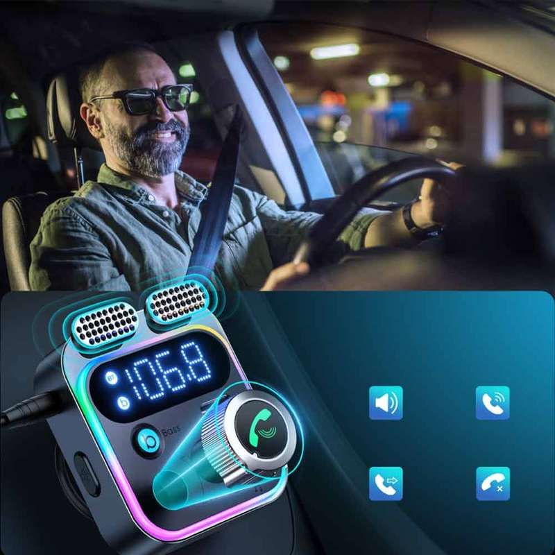 JOYROOM 48W Car Wireless FM Transmitter
