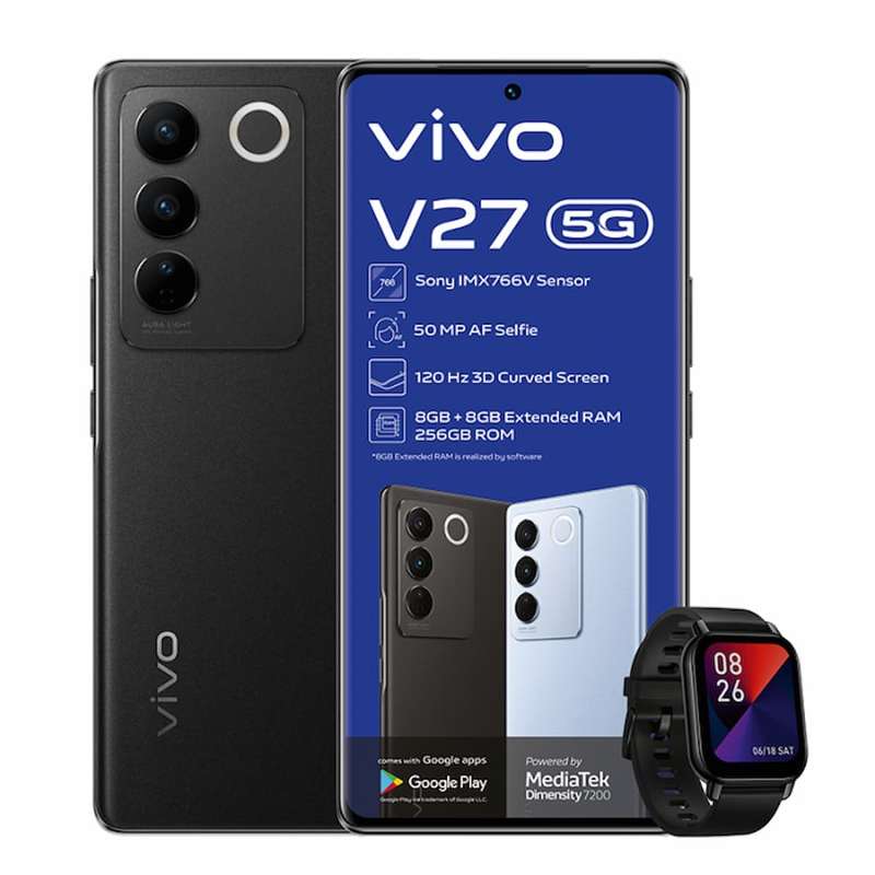 VIVO V27 5G 256GB Dual SIM (Certified Pre-Owned) + R2500 Vida e Cafe Coffee Voucher