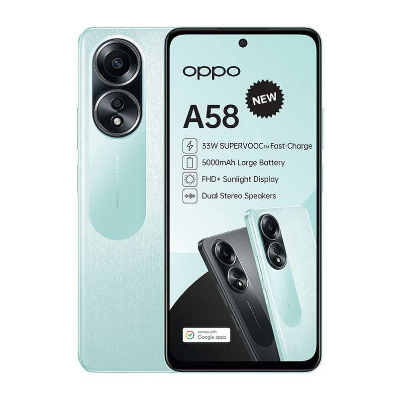 OPPO A58 4G 128GB (Dual SIM)