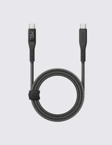 ENERGEA Flow 240W 5A USB-C to USB-C Cable 1.5M with Display