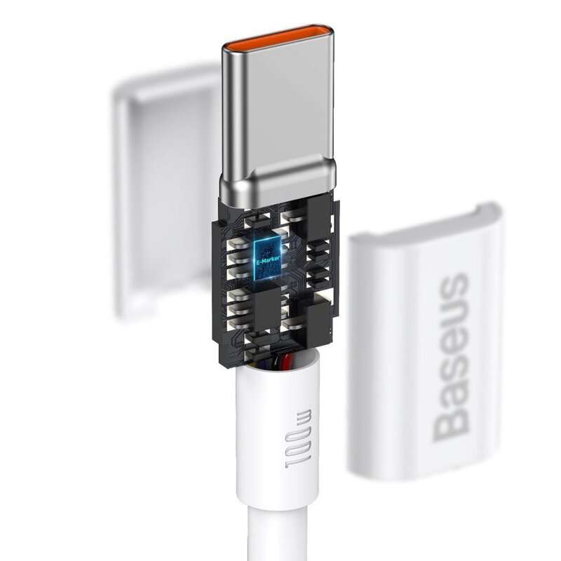 BASEUS Superior Series 100W Fast Charging 1m Data Cable (Type-C to Type-C)