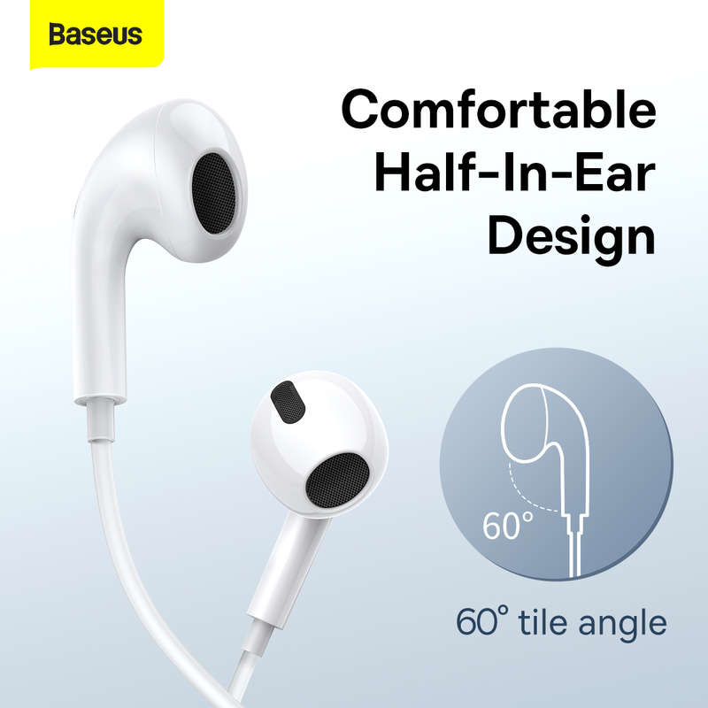 BASEUS C17 Encok Type-C In- Ear Wired Earphone with Remote