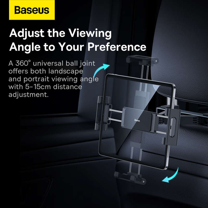BASEUS JoyRide Pro Backseat Car Mount for Tablets and Smartphones