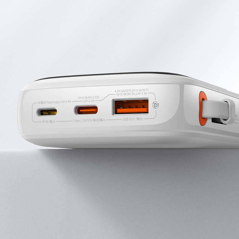 BASEUS Qpow Pro Digital Display Fast Charge Power Bank 10000mAh 20W iOS
