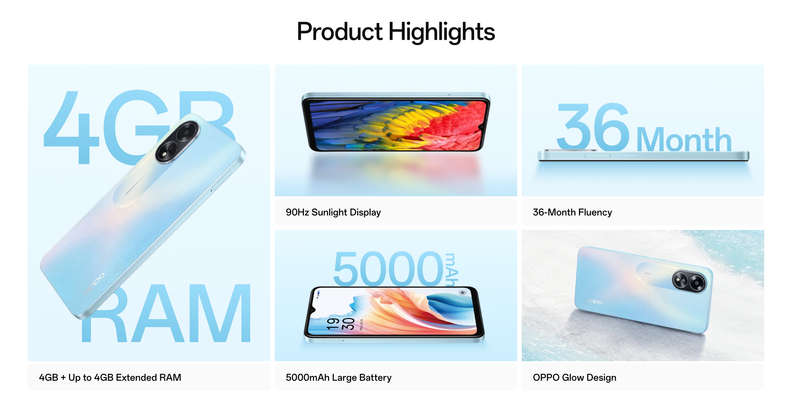 Oppo A18 Key Features
