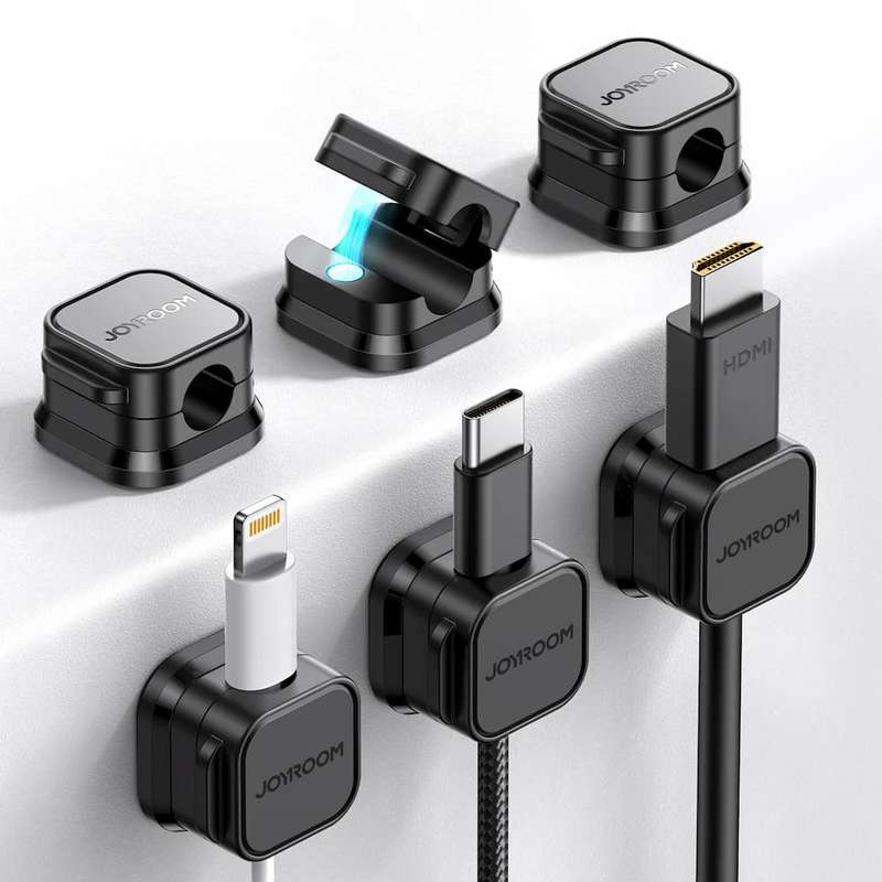 JOYROOM JR-ZS368 Magnetic Cable Organiser (3-Pack)