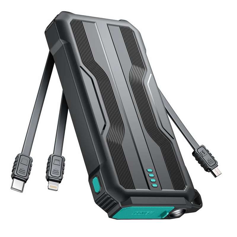 JOYROOM JR-L016 10000mAh 2.4A Power Bank with Three Cables