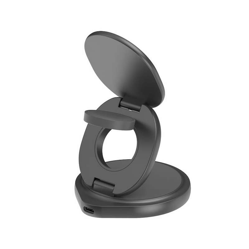 BAZIC GoMag Gyre 3-In-1 Wireless Charger (For Apple MagSafe)