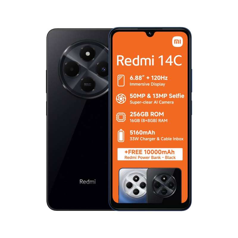 XIAOMI Redmi 14C 4G 256GB (Dual SIM)