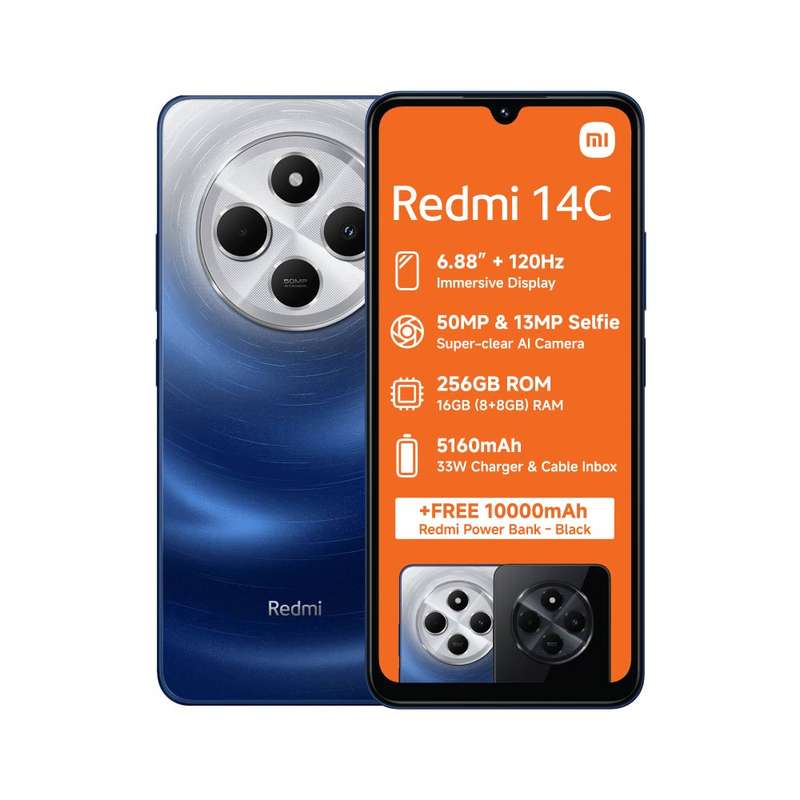 XIAOMI Redmi 14C 4G 256GB (Dual SIM)