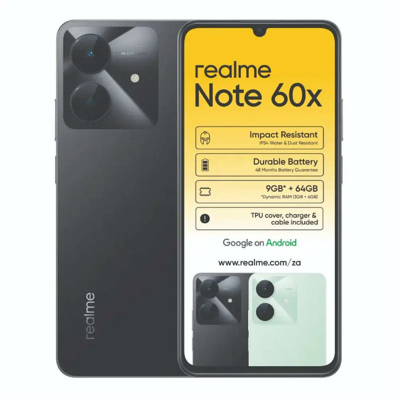 REALME Note 60x 4G 64GB (Dual SIM)